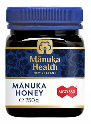 ORYGINALNY MIÓD MANUKA MGO 550+ 250g z GRATISEM
