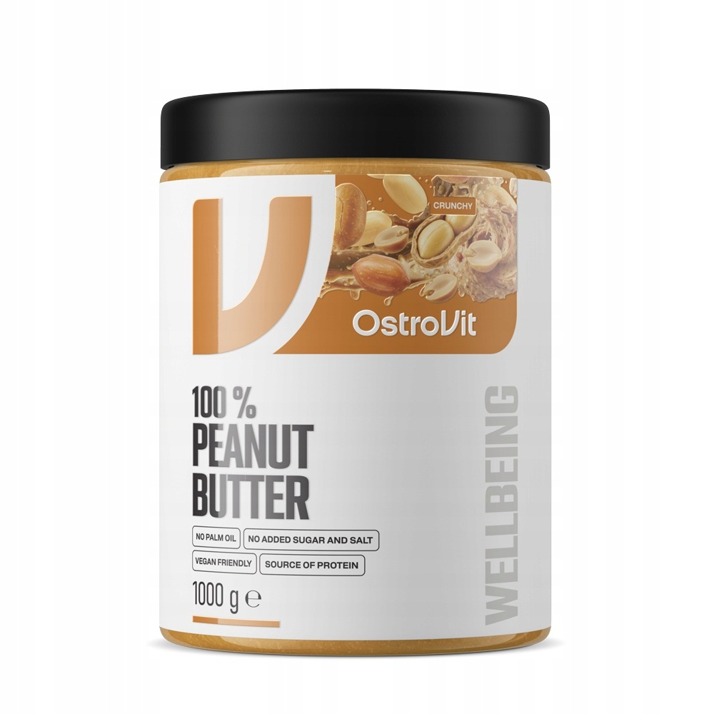 OstroVit Peanut Butter 1KG KREM ORZECHOWY PASTA Arachidowy