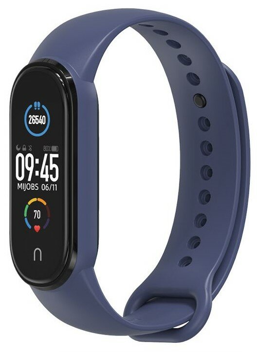Pasek TECH-PROTECT IconBand do Xiaomi Mi Smart Band 5/6/6 NFC Granatowy, Biały i Czerwony