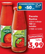 Passata Rustica - różne rodzaje 720 ml w Kaufland
