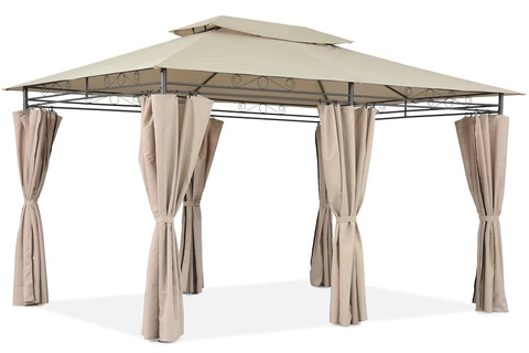 Pawilon ogrodowy Ibiza 3x4m kremowy Garden Point Ogrodosfera.pl