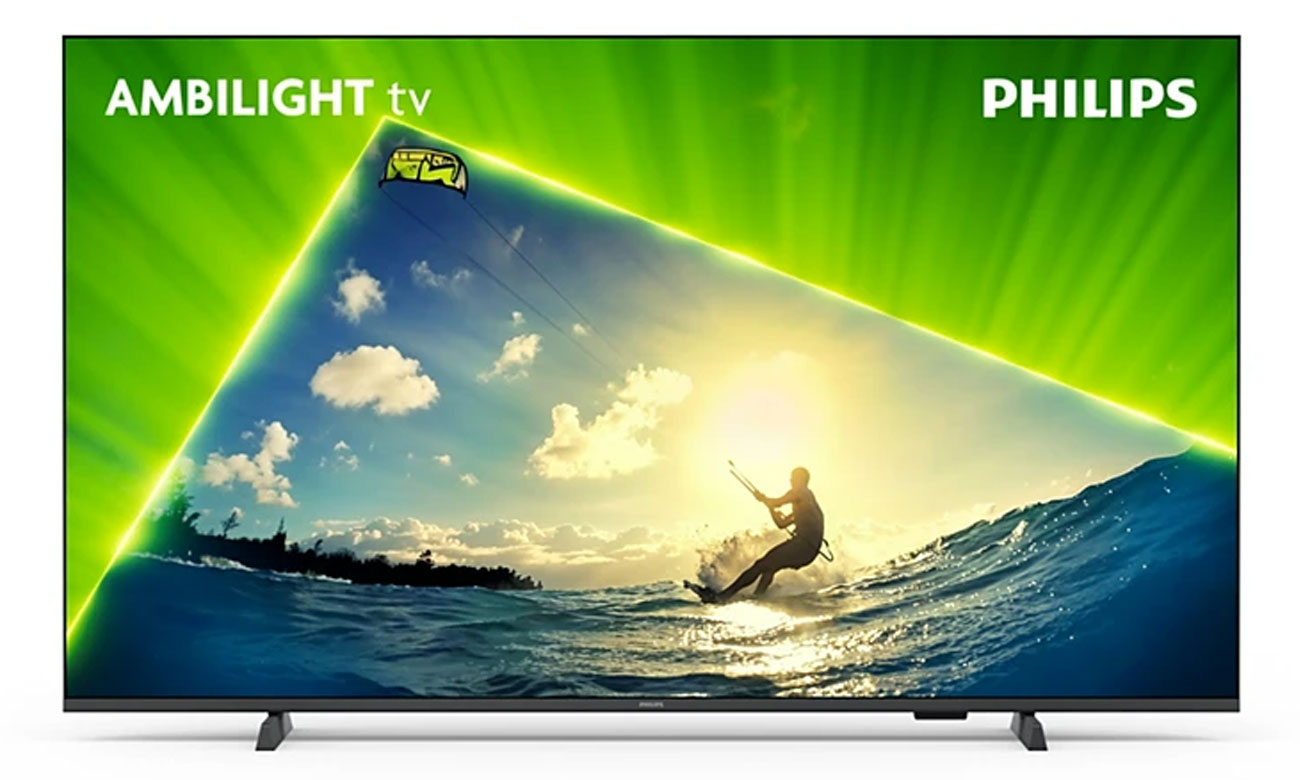 Telewizor PHILIPS 55PUS8209 QLED 4K Titan OS Ambilight 3 Dolby Atmos