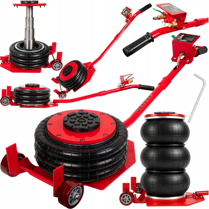 PODNOŚNIK SAMOCHODOWY BAŁWANEK PNEUMATYCZNY 15-40 cm 3,5T