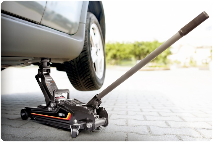 Podnośnik samochodowy hydrauliczny 2,5T 80-360mm Humberg HM-380 (lewarek, żaba)