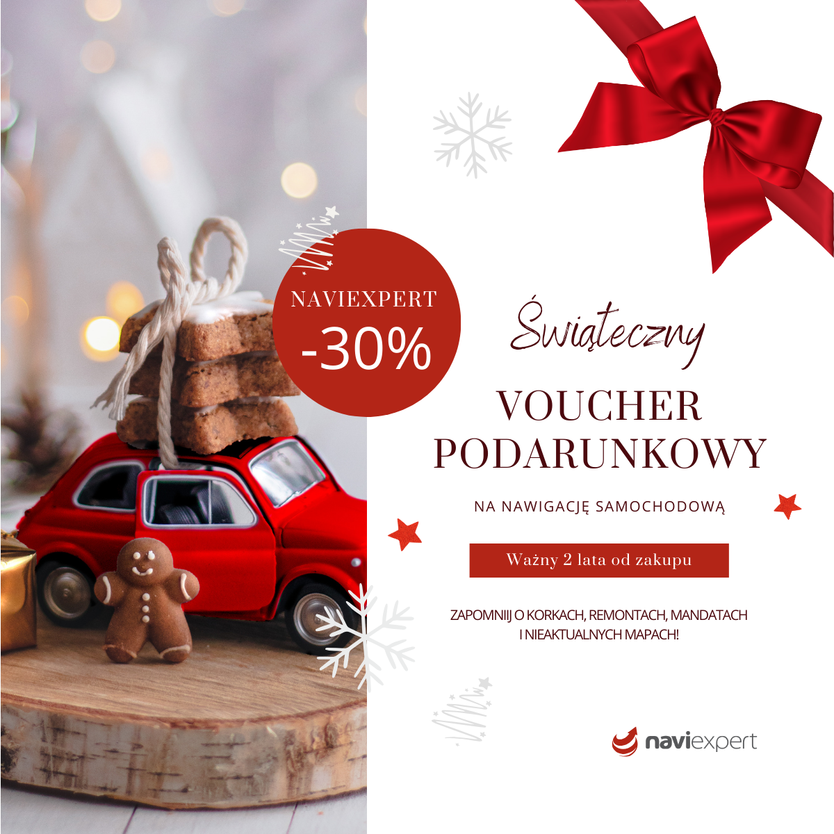 Świąteczne vouchery NaviExpert -30%