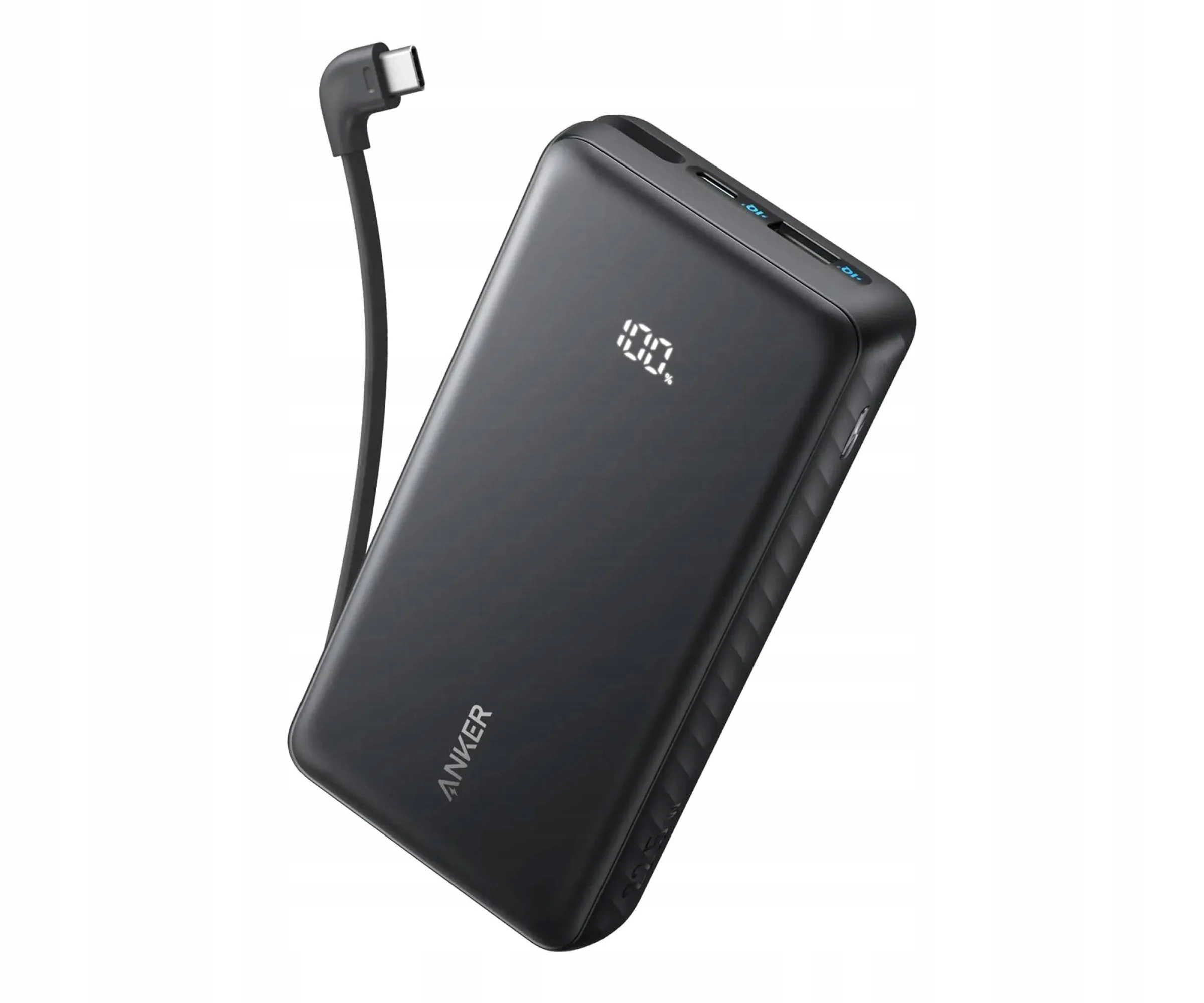 Powerbank 20000 mAh 22,5 W Anker Zolo z wbudowanym kablem USB C
