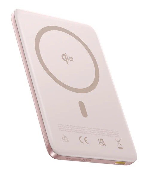 Powerbank BASEUS PicoGo Ultra-Slim Magnetic 10000 mAh 27W Różowy
