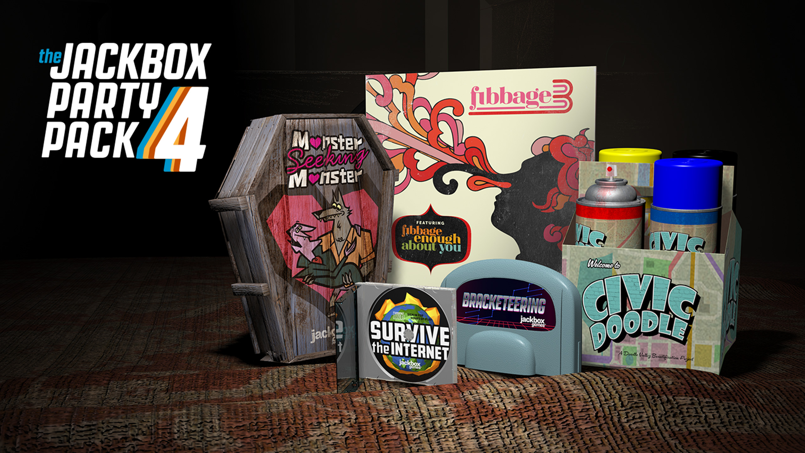 Jackbox Party Pack 4 za darmo w sklepie Epic Games (4.12-11.12)