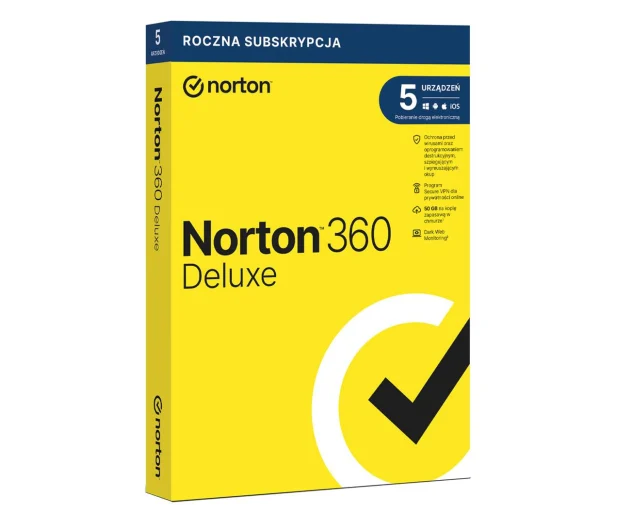NortonLifeLock 360 Deluxe 5st. (12m.)
