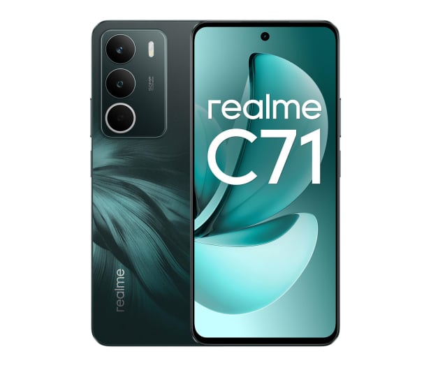 Smartfon realme C71 8/256GB NFC 45W 120Hz 6000 mAh + Zwrot Blik 50 zł