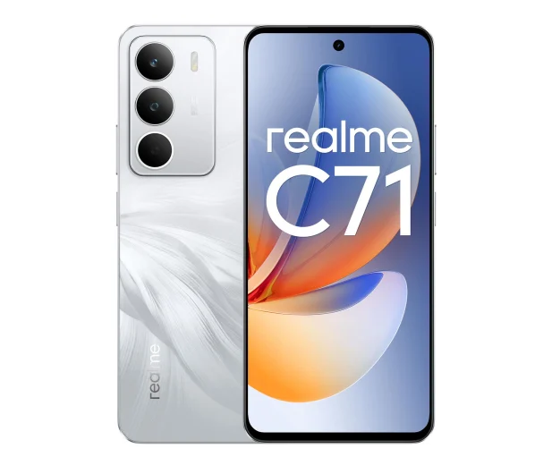 Smartfon realme C71 8/256GB White Swan NFC 45W 120Hz 6000mAh
