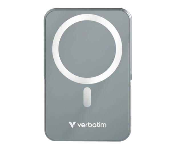 Powerbank Verbatim Charge ‘n’ Go  with Stand Magnetic Wireless 10000mah