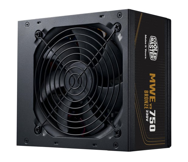 Zasilacz Komputerowy Cooler Master MWE V3 750W 80 PLUS Bronze ATX 3.1 (5 lat gwarancji)