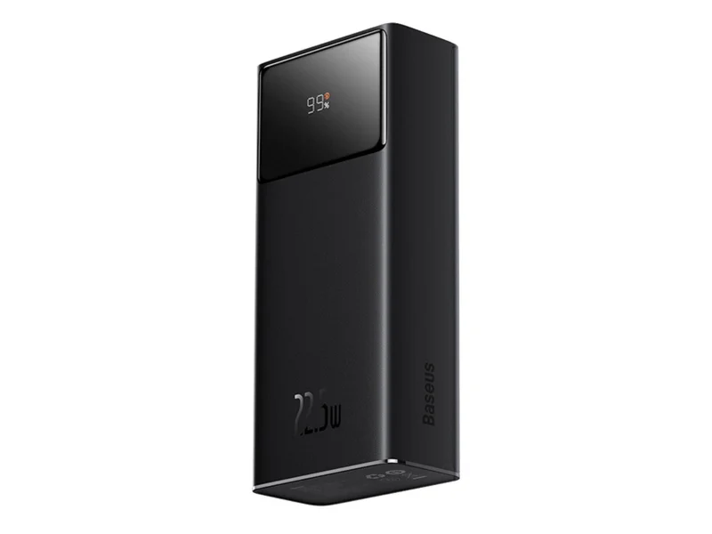 Baseus EnerFill FP41 30000mAh 22.5W z kablem Simple 30cm czarny (biały w opisie)
