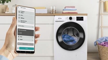 Pralka Gorenje WPNEI84SASWIFI/PL SteamTech JetWash Slim 8kg
