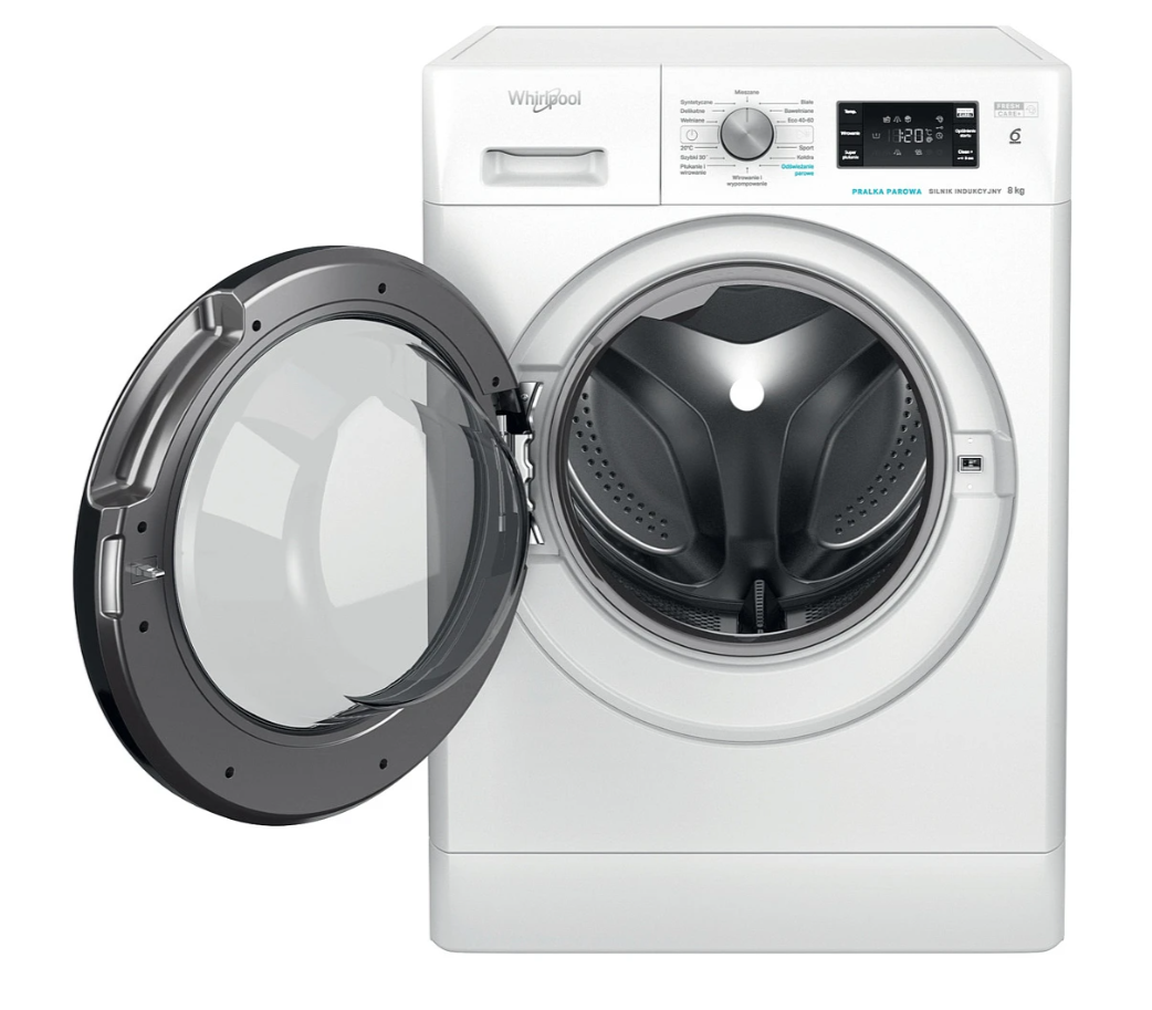 Pralka Whirlpool FFB 8258 BV PL (8 kg, 1200 obr., Klasa B, FreshCare+)