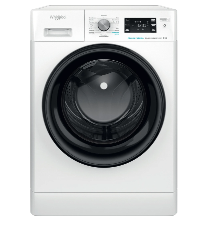 Pralka Whirlpool FFB 8258 BV PL (8 kg, 1200 obr., Klasa B, FreshCare+)