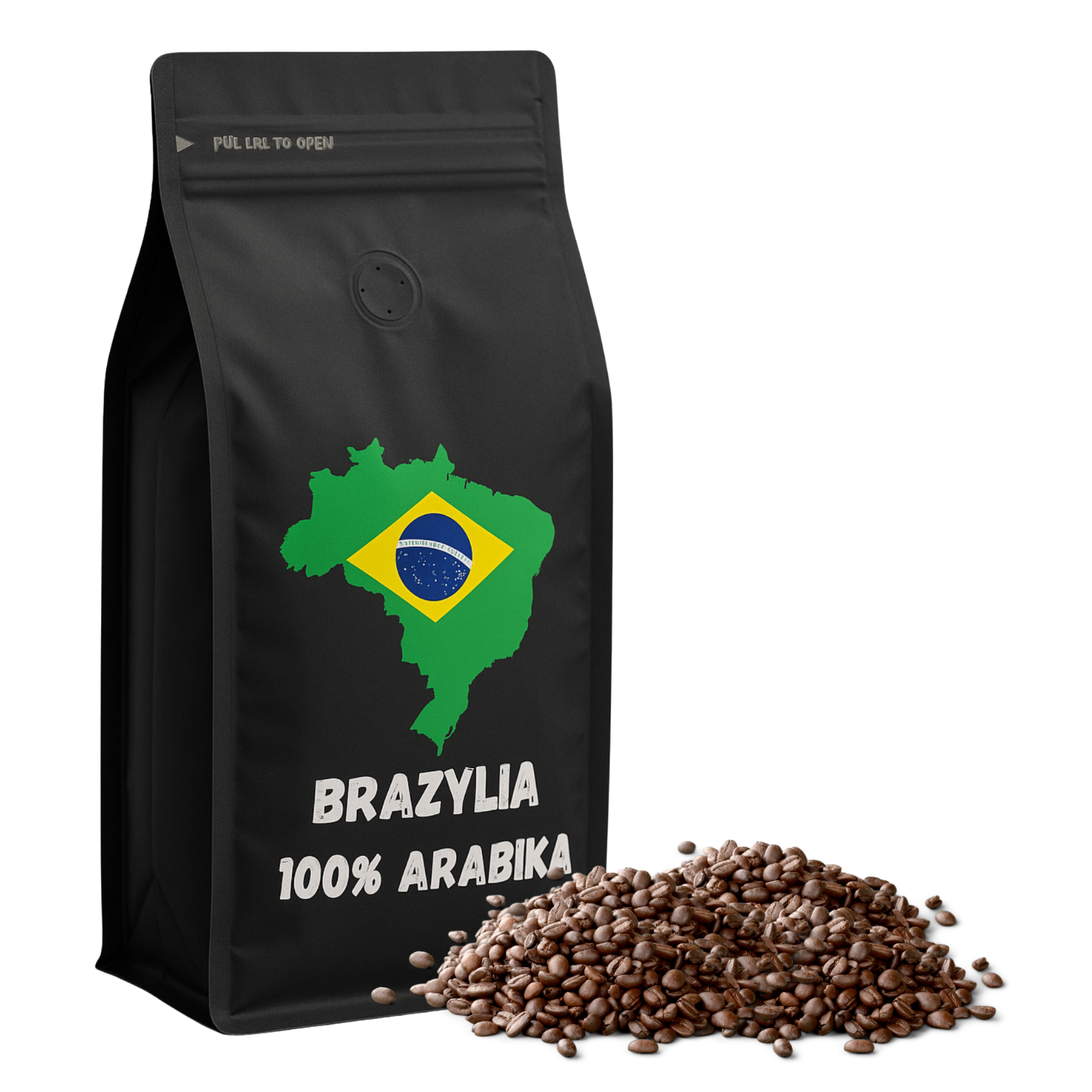 Kawa Ziarnista 1KG 100% Arabica Świeżo Palona Do Ekspresu - CAFE PARADISE