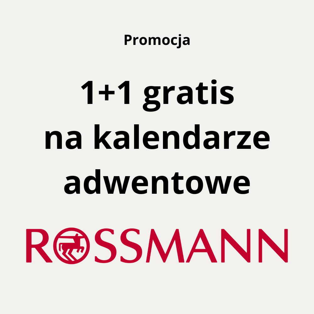 Promocja w Rossmannie 1+1 gratis na kalendarze adwentowe