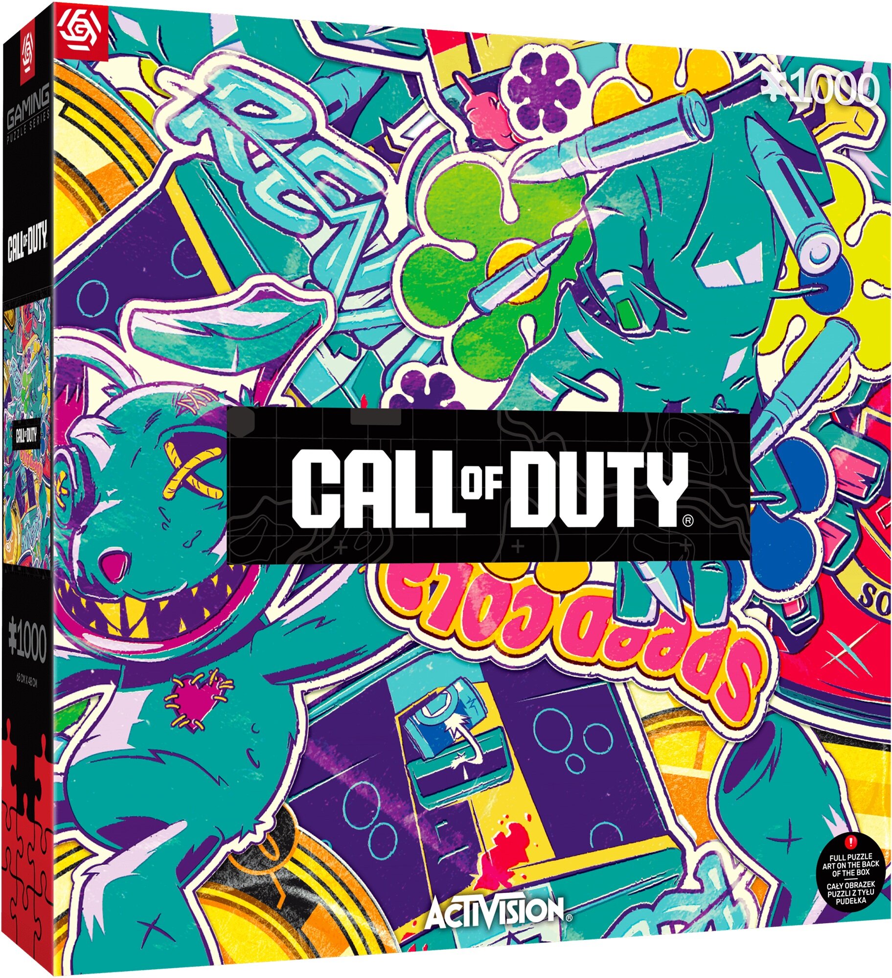 Puzzle CENEGA Call of Duty Zombies Collage (1000 elementów)