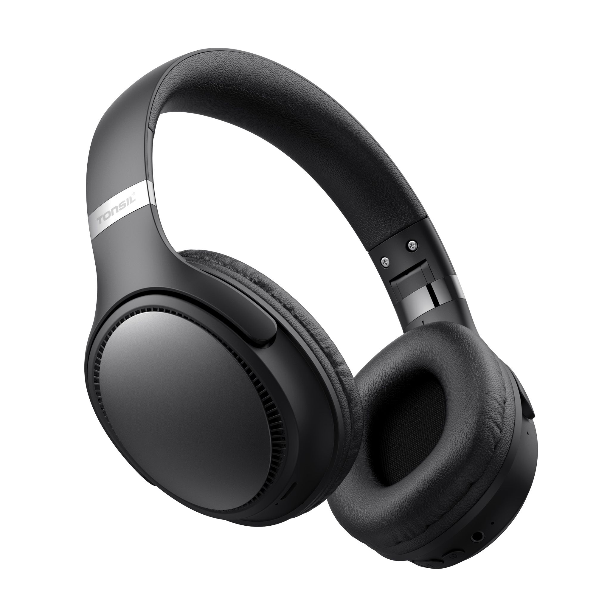 Słuchawki Bezprzewodowe TONSIL R35BT CZARNE Nauszne Bluetooth / SD / FM