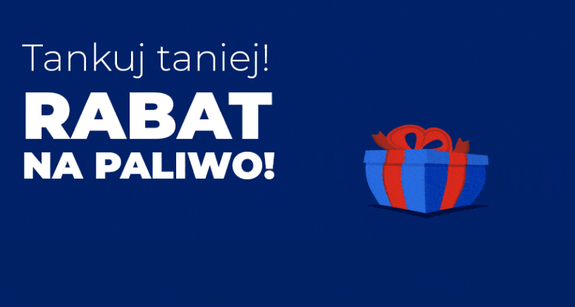 Promocja na paliwo na stacjach MOYA w niedzielę,poniedziałek, wtorek 24 gr/l taniej