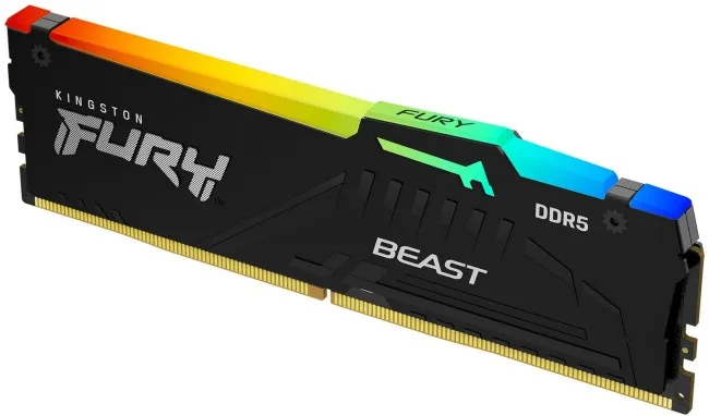 Pamięć RAM Kingston Fury Beast RGB 32GB [1x32GB 5600MHz DDR5 CL36 DIMM]