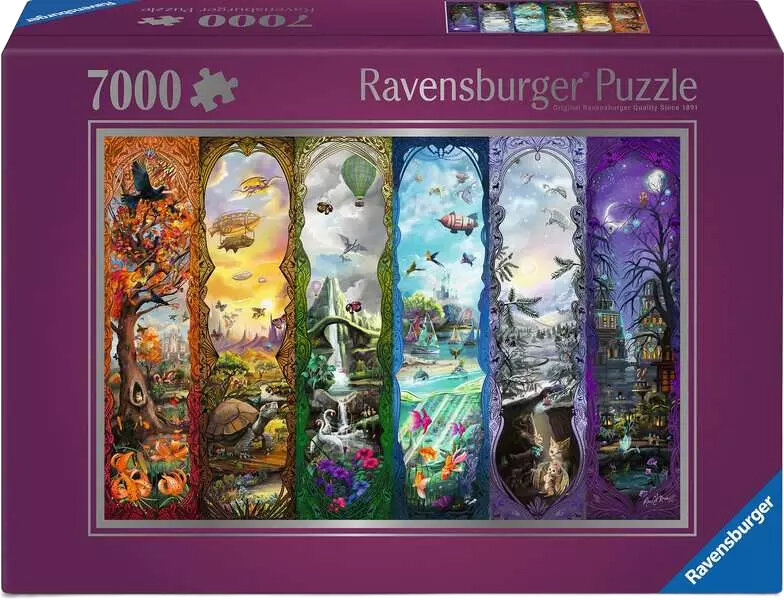Puzzle RAVENSBURGER Fantazja 12001422 (7000 elementów)