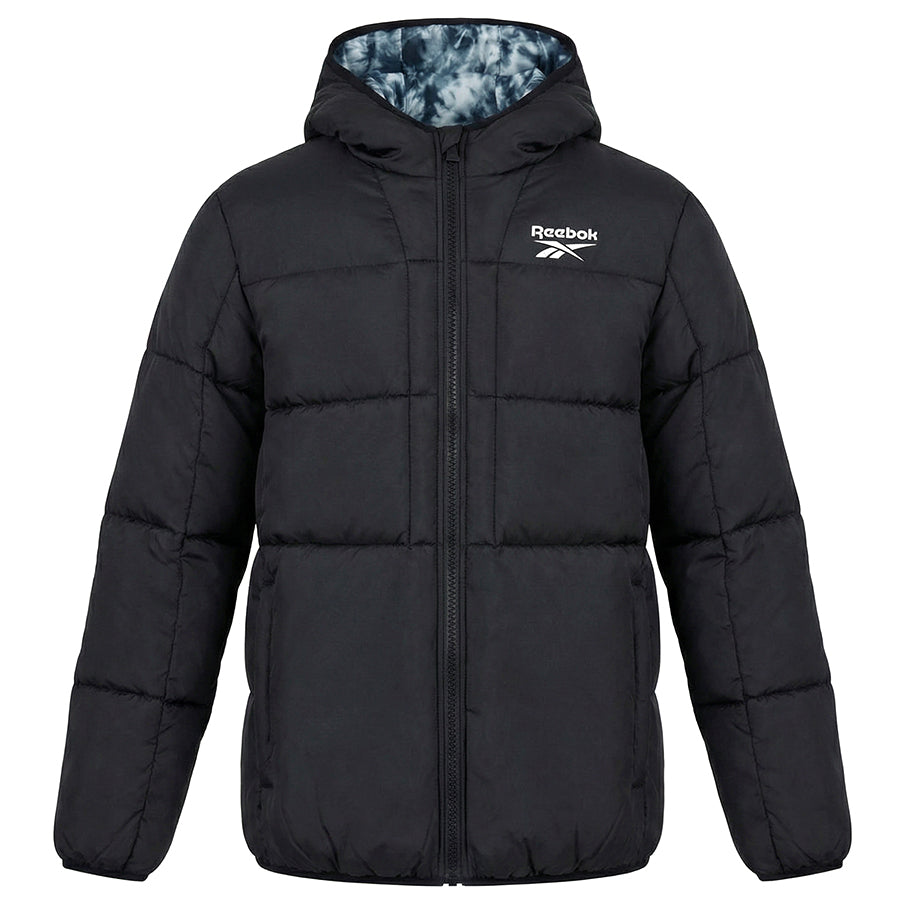 Męska dwustronna kurtka zimowa Reebok 2-w-1 Puffer