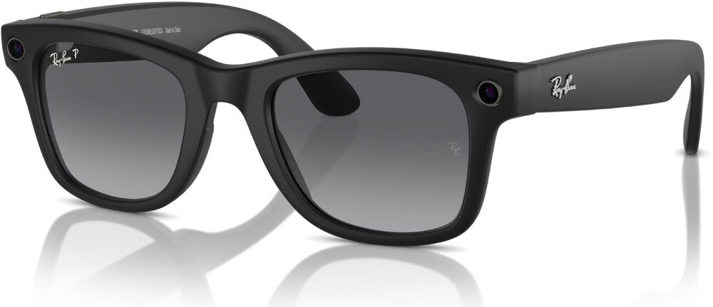 Okulary META Ray-Ban Wayfarer Czarny mat