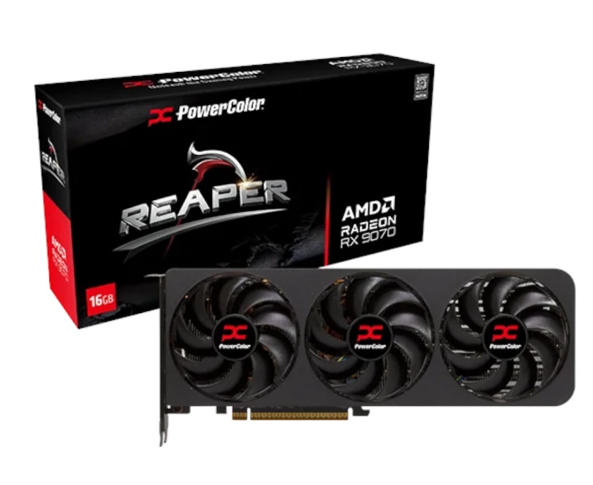 PowerColor Radeon RX 9070 Reaper 16GB GDDR6
