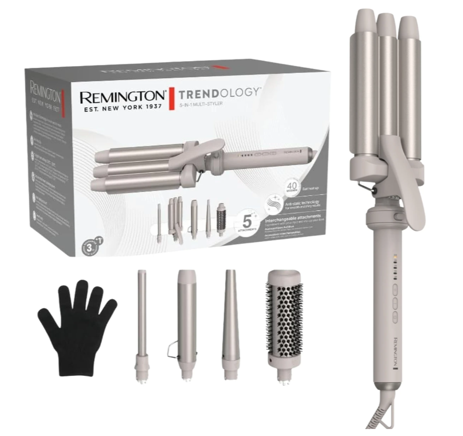 Lokówka / Multistyler Remington Trendology 5w1 CI41MS5 + Kolczyki YES za 1 zł!
