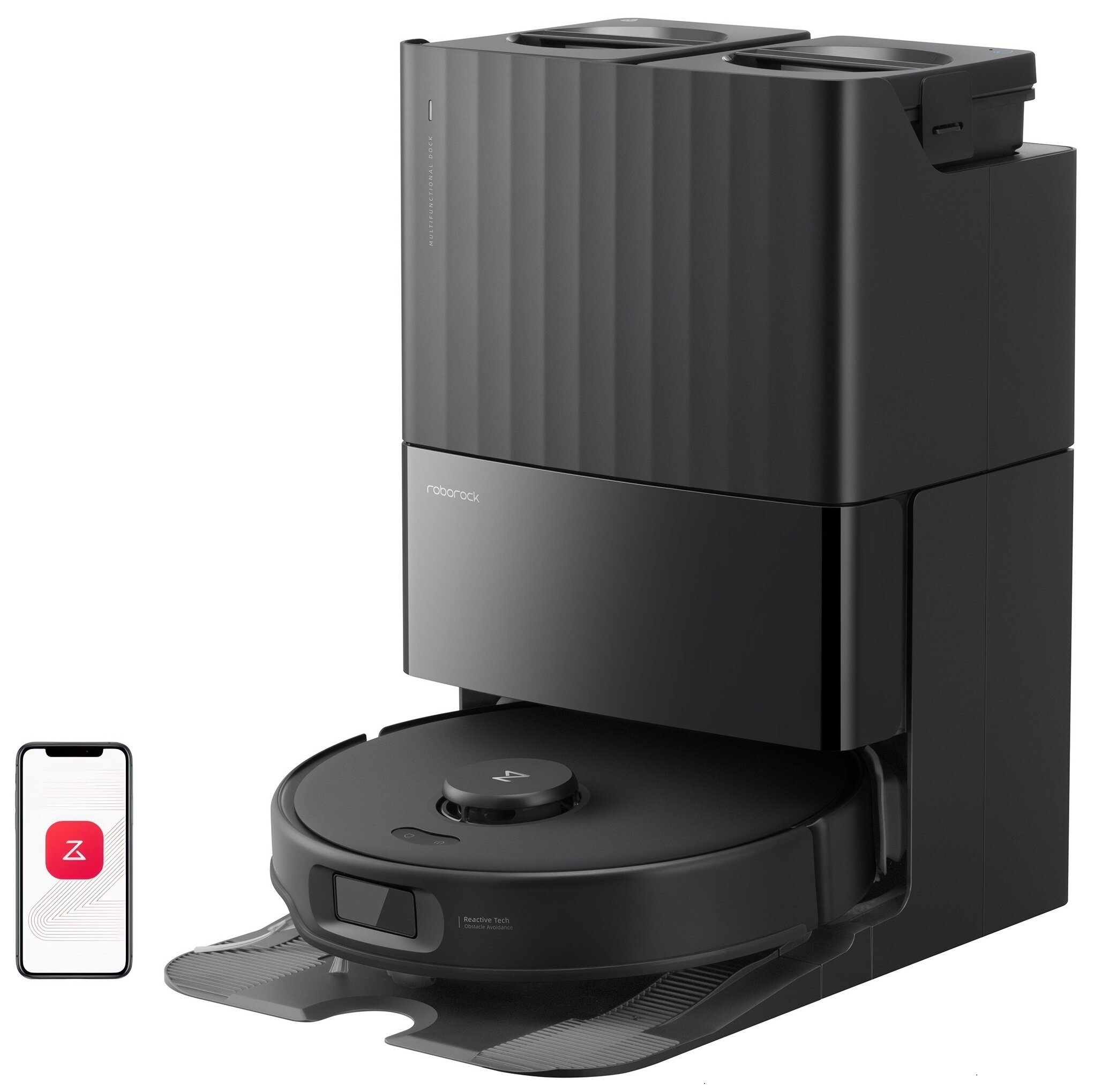 Robot sprzątający ROBOROCK Qrevo Edge 5V1 Czarny
