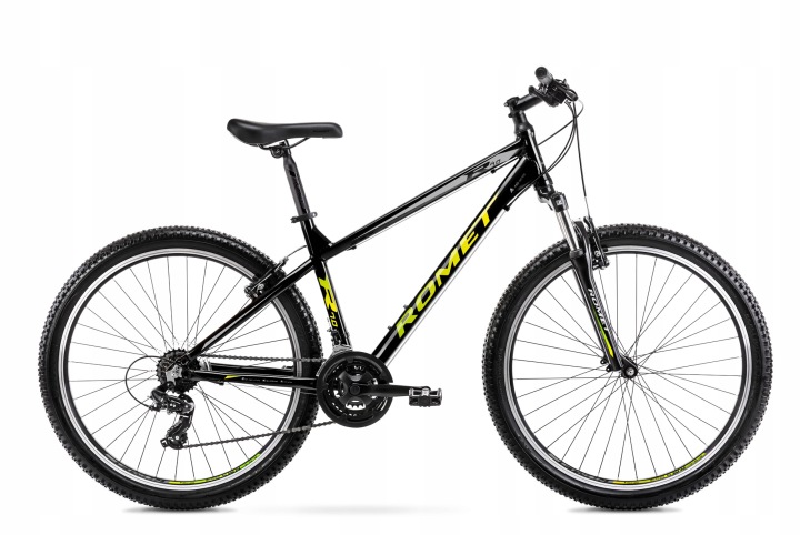 Rower MTB Romet Rambler R7.0 LTD czarno-żółto-srebrny rama 17 (M)