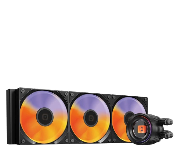 Chłodzenie wodne SMX Hayate 360 ARGB (3 lata gwarancji / 3x120 mm / 30 dB / Hydraulic Bearing)