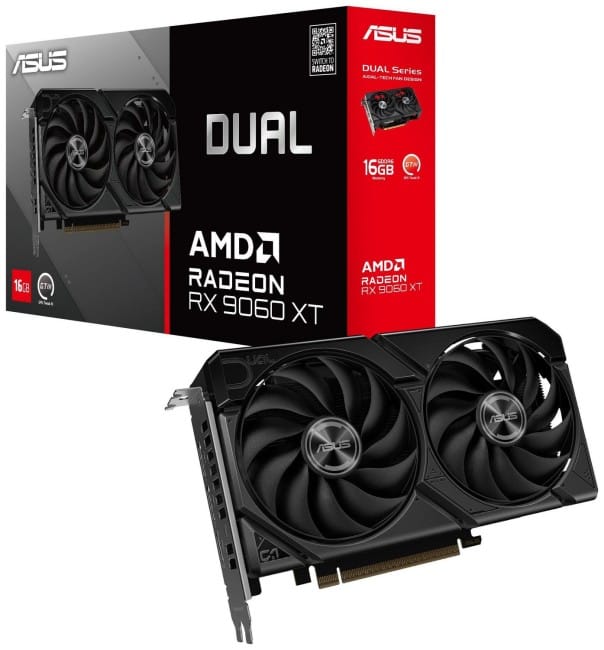 Karta Graficzna ASUS Radeon RX 9060 XT DUAL 16GB
