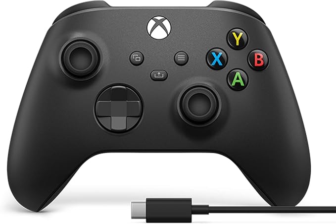 Kontroler bezprzewodowy Xbox + kabel USB-C