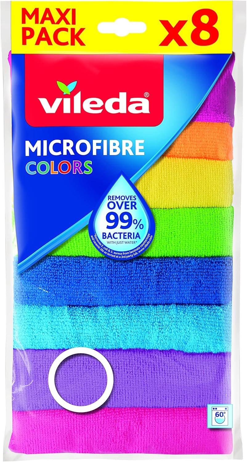 Vileda Ściereczka Mikrofibra COLORS 8 szt.
