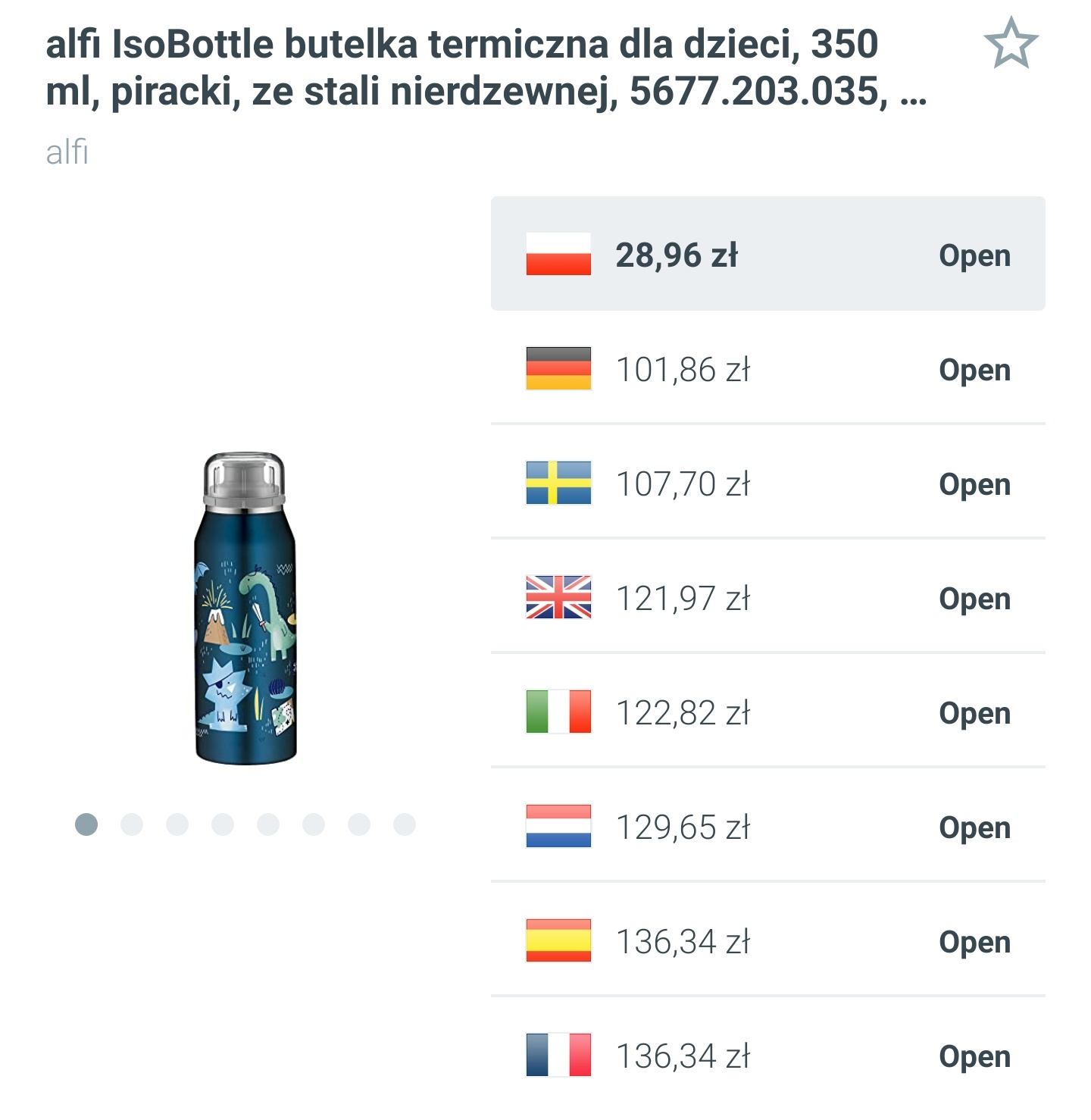 [Zbiorcza] Butelki do picia dla dzieci - termiczne i wodoszczelne, dla chłopczyków i dziewczynek, różne pojemności