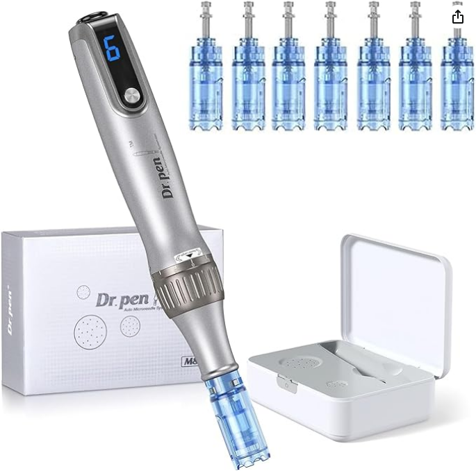 Dr. pen Ultima M8S Microneedling Pen - Profesjonalny bezprzewodowy Dermapen z 6 regulacjami prędkości Amazon