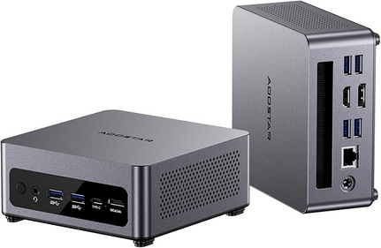 AOOSTAR G5 AMD Ryzen 7 5825U, mini komputer 16 GB DDR4 RAM, 512 GB M.2-SD, grafika 8 rdzeni 3200 MHz Amazon