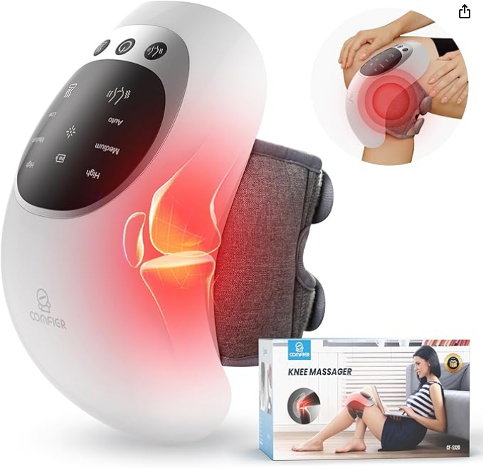 Comfier bezprzewodowy masaż kolan z ciepłem Amazon