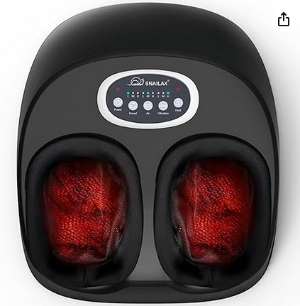 Snailax Urządzenie do masażu stóp z ciepłem Amazon
