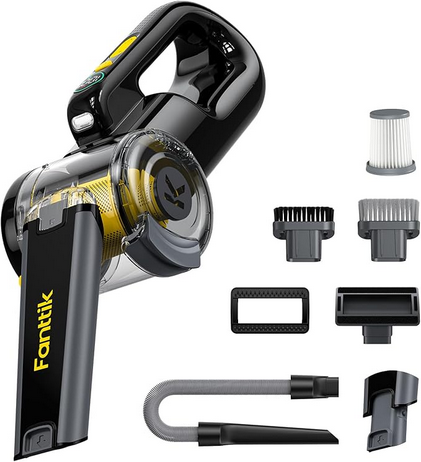 Fanttik Fold V10 Apex Pivot – bezprzewodowy odkurzacz samochodowy | Moc ssania 17 000 Pa Amazon