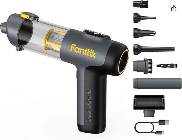 Fanttik Slim V9 Mix odkurzacz ręczny, akumulatorowy, bezprzewodowy Amazon