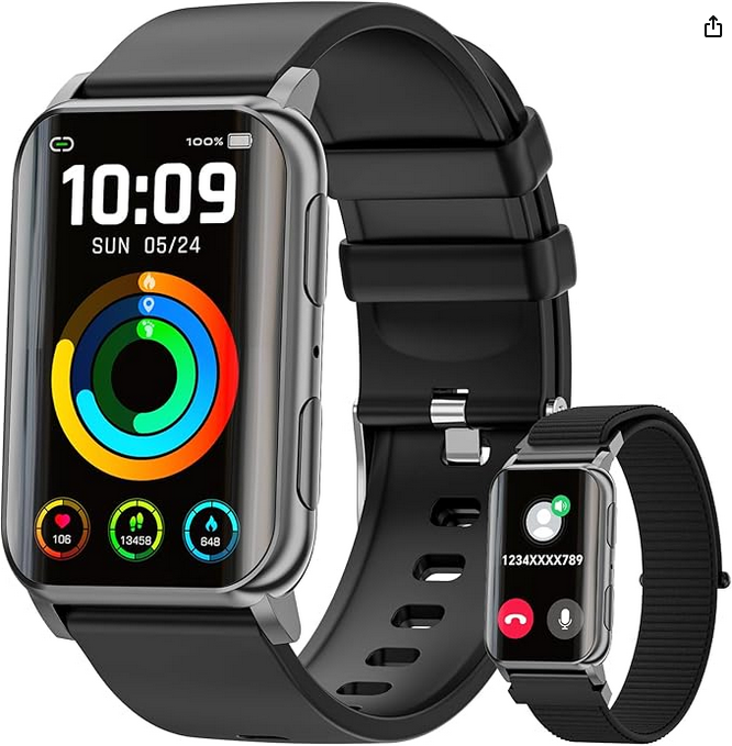 Smartwatch 1,57-calowy zakrzywiony ekran Amazon