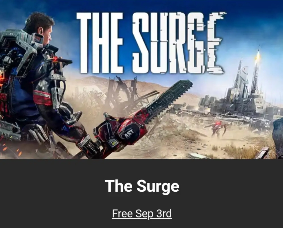 Gra The Surge Steam Key za darmo od 3 września
