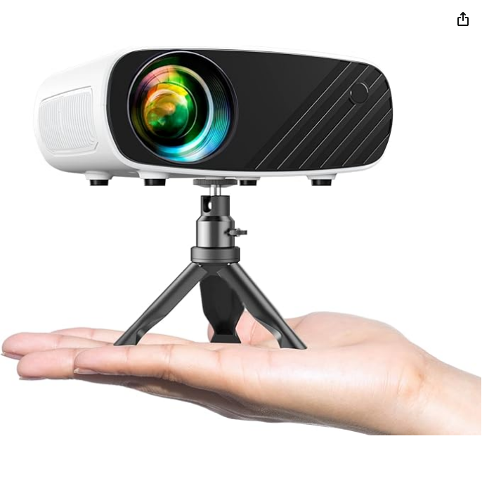 Mini projektor do smartfona ELEPHAS 1080P Full HD Amazon