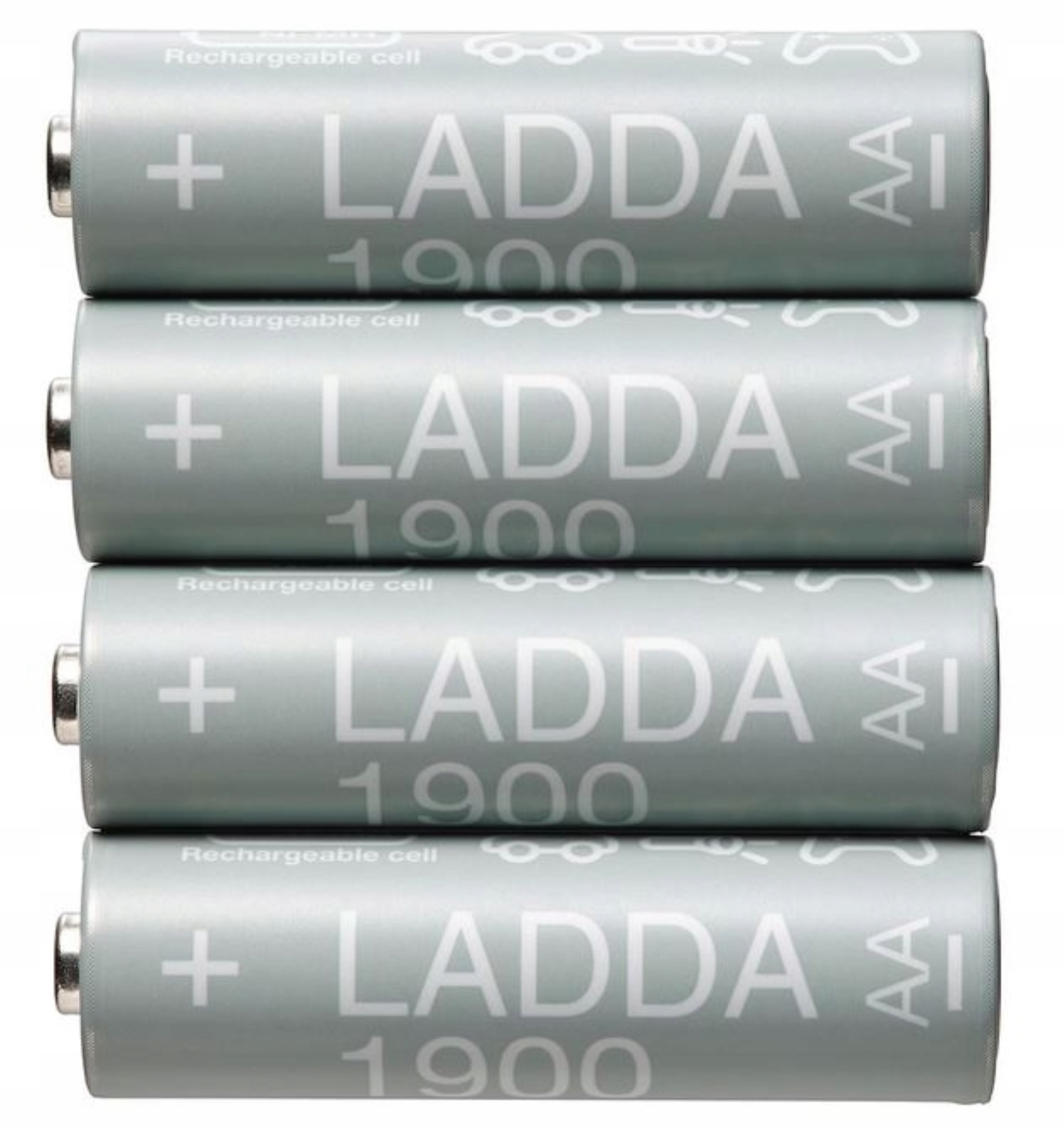 Akumulatorki - IKEA LADDA AA R6 1900mAH 4 szt.