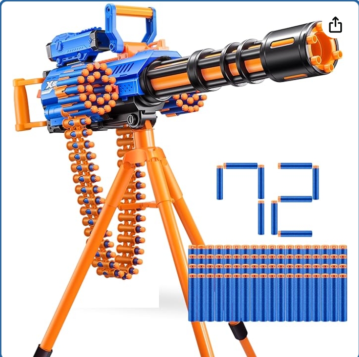 X-Shot Insanity, Ragefire, Zmotoryzowany Gatlin Blaster Nerf Wyrzutnia Strzałek